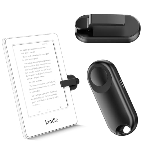 Sycelu K1 RF Fernbedienung zum Seitenwenden zum Lesen auf Kindle, Paperwhite,Kobo,Surface, iPhone/Android Tablets Comics/Romane Fotografieren Kamera Videoaufzeichnung(Schwarz) von Sycelu