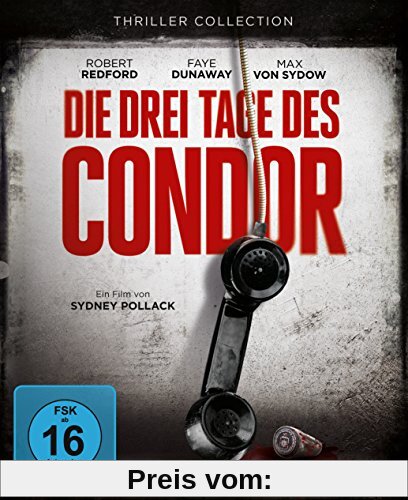Die 3 Tage des Condor - Thriller Collection [Blu-ray] von Sydney Pollack