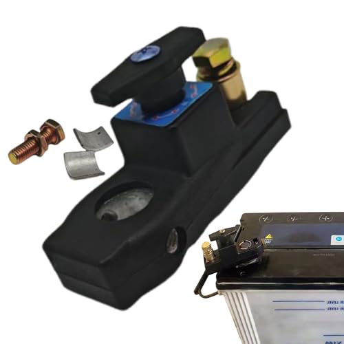 Syengery Batteriehauptschalter - Praktisches Batterie-Trennwerkzeug | 12V/24V Sicherer Schnellabschalter für Auto-, Boote, Lkw & Fahrzeuge mit Zuverlässiger Stromunterbrechung Syengery Batteriehauptschalter - Praktisches Batterie-Trennwerkzeug | 12V/24V Sicherer Schnellabschalter für Auto-, Boote, Lkw & Fahrzeuge mit Zuverlässiger Stromunterbrechung von Syengery