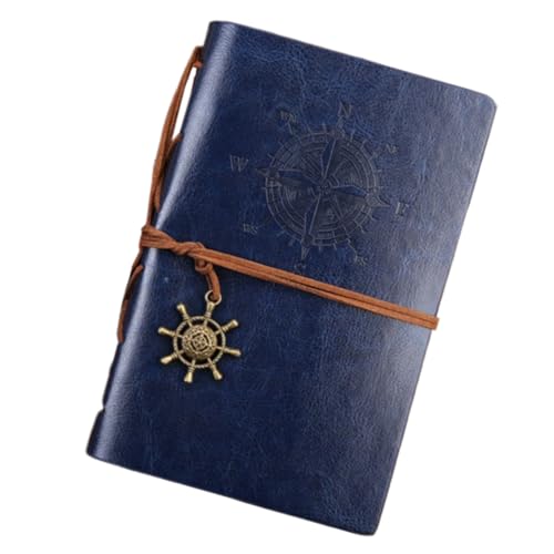 Syengery Vintage Notizblock - Piraten-Design Notizbuch Persönliches Journal,Retro-Schreibheft mit Glattem Schreibgefühl Schulbedarf & Bürozubehör für Damen Herren Jugendliche von Syengery