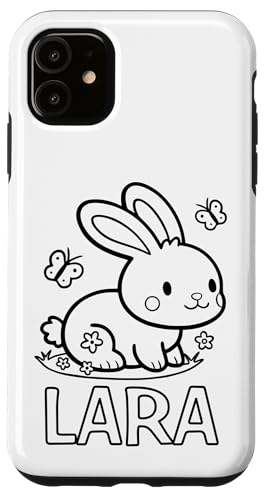 Lara Name Hase Häschen Osterhase zum Ausmalen Mädchenname Hülle für iPhone 11 Lara Name Hase Häschen Osterhase zum Ausmalen Mädchenname Hülle für iPhone 11 von SylColor Namensgeschenke mit Aufdruck zum Malen