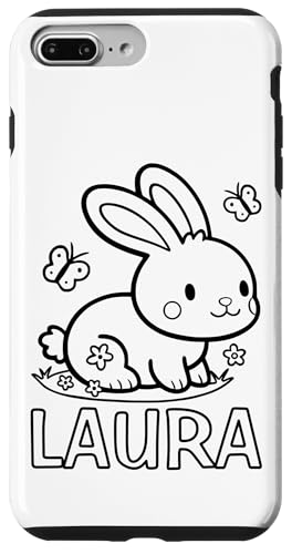 Laura Name Hase Häschen Osterhase zum Ausmalen Mädchenname Hülle für iPhone 7 Plus/8 Plus Laura Name Hase Häschen Osterhase zum Ausmalen Mädchenname Hülle für iPhone 7 Plus/8 Plus von SylColor Namensgeschenke mit Aufdruck zum Malen