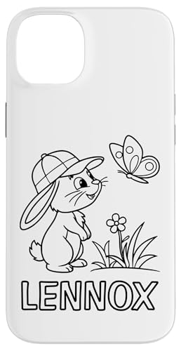 Lennox Name Hase Häschen Osterhase zum Ausmalen Jungenname Hülle für iPhone 14 Plus Lennox Name Hase Häschen Osterhase zum Ausmalen Jungenname Hülle für iPhone 14 Plus von SylColor Namensgeschenke mit Aufdruck zum Malen