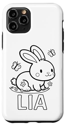 Lia Name Hase Häschen Osterhase zum Ausmalen Mädchenname Hülle für iPhone 11 Pro Lia Name Hase Häschen Osterhase zum Ausmalen Mädchenname Hülle für iPhone 11 Pro von SylColor Namensgeschenke mit Aufdruck zum Malen