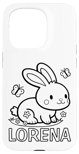 Lorena Name Hase Häschen Osterhase zum Ausmalen Mädchenname Hülle für iPhone 15 Pro Lorena Name Hase Häschen Osterhase zum Ausmalen Mädchenname Hülle für iPhone 15 Pro von SylColor Namensgeschenke mit Aufdruck zum Malen