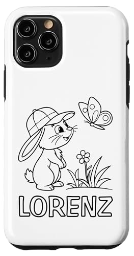 Lorenz Name Hase Häschen Osterhase zum Ausmalen Jungenname Hülle für iPhone 11 Pro Lorenz Name Hase Häschen Osterhase zum Ausmalen Jungenname Hülle für iPhone 11 Pro von SylColor Namensgeschenke mit Aufdruck zum Malen