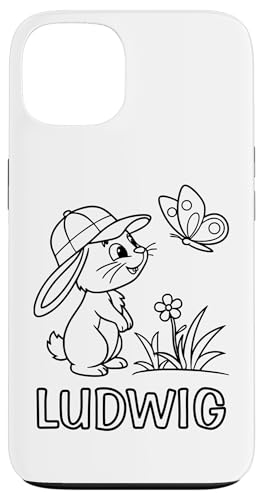Ludwig Name Hase Häschen Osterhase zum Ausmalen Jungenname Hülle für iPhone 13 Ludwig Name Hase Häschen Osterhase zum Ausmalen Jungenname Hülle für iPhone 13 von SylColor Namensgeschenke mit Aufdruck zum Malen
