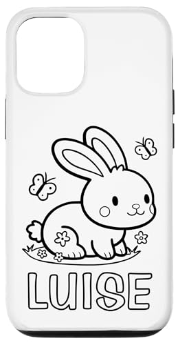 Luise Name Hase Häschen Osterhase zum Ausmalen Mädchenname Hülle für iPhone 12/12 Pro Luise Name Hase Häschen Osterhase zum Ausmalen Mädchenname Hülle für iPhone 12/12 Pro von SylColor Namensgeschenke mit Aufdruck zum Malen