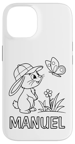 Manuel Name Hase Häschen Osterhase zum Ausmalen Jungenname Hülle für iPhone 14 Manuel Name Hase Häschen Osterhase zum Ausmalen Jungenname Hülle für iPhone 14 von SylColor Namensgeschenke mit Aufdruck zum Malen
