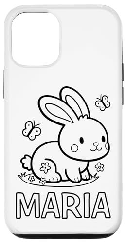 Maria Name Hase Häschen Osterhase zum Ausmalen Mädchenname Hülle für iPhone 12/12 Pro Maria Name Hase Häschen Osterhase zum Ausmalen Mädchenname Hülle für iPhone 12/12 Pro von SylColor Namensgeschenke mit Aufdruck zum Malen
