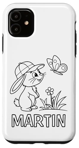 Martin Name Hase Häschen Osterhase zum Ausmalen Jungenname Hülle für iPhone 11 Martin Name Hase Häschen Osterhase zum Ausmalen Jungenname Hülle für iPhone 11 von SylColor Namensgeschenke mit Aufdruck zum Malen