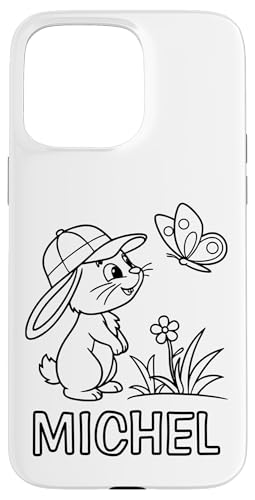 Michel Name Hase Häschen Osterhase zum Ausmalen Jungenname Hülle für iPhone 15 Pro Max Michel Name Hase Häschen Osterhase zum Ausmalen Jungenname Hülle für iPhone 15 Pro Max von SylColor Namensgeschenke mit Aufdruck zum Malen