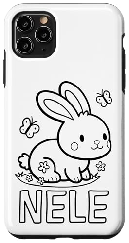 Nele Name Hase Häschen Osterhase zum Ausmalen Mädchenname Hülle für iPhone 11 Pro Max Nele Name Hase Häschen Osterhase zum Ausmalen Mädchenname Hülle für iPhone 11 Pro Max von SylColor Namensgeschenke mit Aufdruck zum Malen