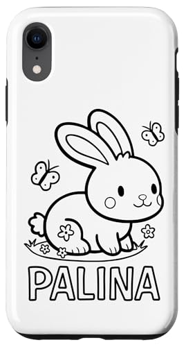 Palina Name Hase Häschen Osterhase zum Ausmalen Mädchenname Hülle für iPhone XR Palina Name Hase Häschen Osterhase zum Ausmalen Mädchenname Hülle für iPhone XR von SylColor Namensgeschenke mit Aufdruck zum Malen