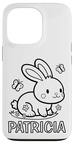 Patricia Name Hase Häschen Osterhase zum Ausmalen Hülle für iPhone 13 Pro Patricia Name Hase Häschen Osterhase zum Ausmalen Hülle für iPhone 13 Pro von SylColor Namensgeschenke mit Aufdruck zum Malen