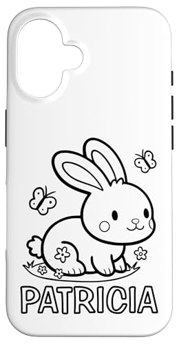 Patricia Name Hase Häschen Osterhase zum Ausmalen Hülle für iPhone 16 Patricia Name Hase Häschen Osterhase zum Ausmalen Hülle für iPhone 16 von SylColor Namensgeschenke mit Aufdruck zum Malen