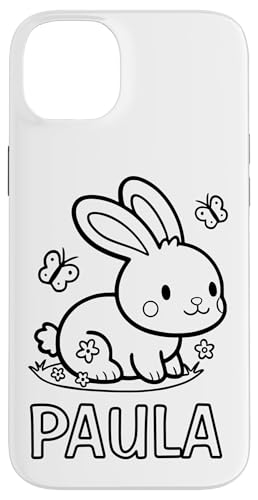 Paula Name Hase Häschen Osterhase zum Ausmalen Mädchenname Hülle für iPhone 14 Plus Paula Name Hase Häschen Osterhase zum Ausmalen Mädchenname Hülle für iPhone 14 Plus von SylColor Namensgeschenke mit Aufdruck zum Malen