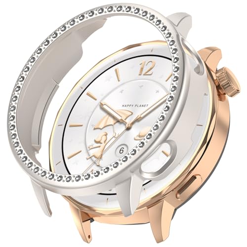 Sylphicryst Einreihiges Strass-Hohlgehäuse Kompatibel mit Oppo Watch X2 Mini | Luxuriöse Schutzhülle mit Kristallakzenten Sylphicryst Einreihiges Strass-Hohlgehäuse Kompatibel mit Oppo Watch X2 Mini | Luxuriöse Schutzhülle mit Kristallakzenten von Sylphicryst