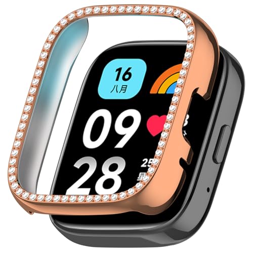 Sylphicryst Einreihiges Strass-Hohlgehäuse Kompatibel mit Redmi watch3 lite | Luxuriöse Schutzhülle mit Kristallakzenten Kompatibel mit Redmi watch3 Active Sylphicryst Einreihiges Strass-Hohlgehäuse Kompatibel mit Redmi watch3 lite | Luxuriöse Schutzhülle mit Kristallakzenten Kompatibel mit Redmi watch3 Active von Sylphicryst