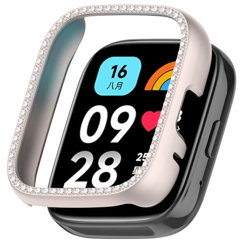 Sylphicryst Einreihiges Strass-Hohlgehäuse Kompatibel mit Redmi watch3 lite | Luxuriöse Schutzhülle mit Kristallakzenten Kompatibel mit Redmi watch3 Active Sylphicryst Einreihiges Strass-Hohlgehäuse Kompatibel mit Redmi watch3 lite | Luxuriöse Schutzhülle mit Kristallakzenten Kompatibel mit Redmi watch3 Active von Sylphicryst