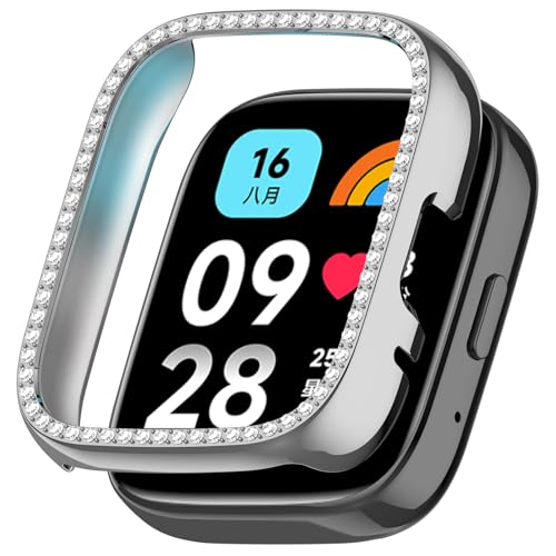 Sylphicryst Einreihiges Strass-Hohlgehäuse Kompatibel mit Redmi watch3 lite | Luxuriöse Schutzhülle mit Kristallakzenten Kompatibel mit Redmi watch3 Active Sylphicryst Einreihiges Strass-Hohlgehäuse Kompatibel mit Redmi watch3 lite | Luxuriöse Schutzhülle mit Kristallakzenten Kompatibel mit Redmi watch3 Active von Sylphicryst