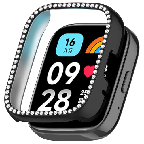 Sylphicryst Einreihiges Strass-Hohlgehäuse Kompatibel mit Redmi watch3 lite | Luxuriöse Schutzhülle mit Kristallakzenten Kompatibel mit Redmi watch3 Active Sylphicryst Einreihiges Strass-Hohlgehäuse Kompatibel mit Redmi watch3 lite | Luxuriöse Schutzhülle mit Kristallakzenten Kompatibel mit Redmi watch3 Active von Sylphicryst