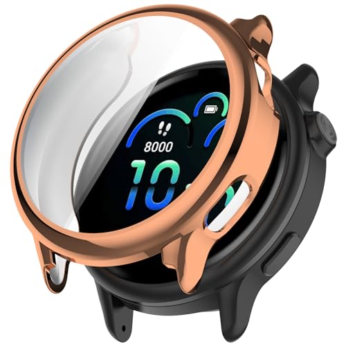 Sylphicryst Full-Cover TPU Case Kompatibel mit Garmin vivoactive 6 | Ultraleichte, stoßfeste Schutzhülle von Sylphicryst