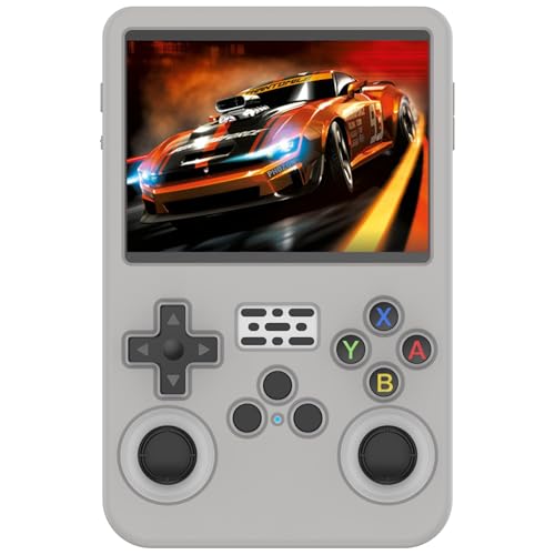 Sylphicryst Silikon-Schutzhülle kompatibel mit R36S Handheld-Konsole - Stoßfeste Hülle für R36S Retro-Gaming-Portable-Gerät (45,4g weiche Schale) von Sylphicryst