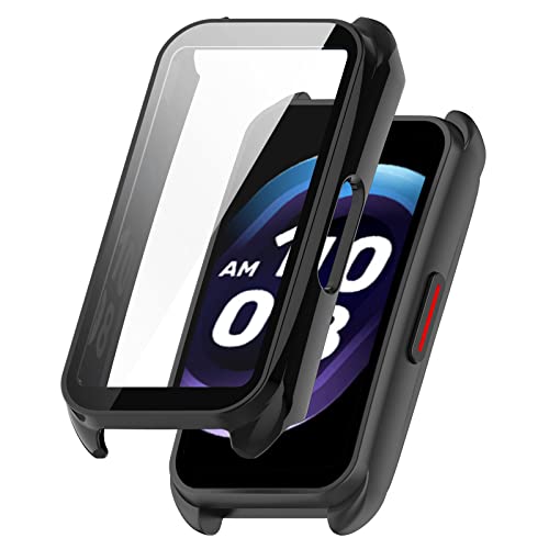 Sylphicryst Vollschutz-Hülle mit Hartglas Kompatibel mit Keep B5/B4 Fitness-Armband | Ultra-leichte PC-Schutzhülle + HD-Bildschirmschutz Sylphicryst Vollschutz-Hülle mit Hartglas Kompatibel mit Keep B5/B4 Fitness-Armband | Ultra-leichte PC-Schutzhülle + HD-Bildschirmschutz von Sylphicryst