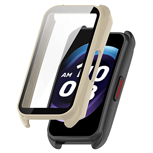 Sylphicryst Vollschutz-Hülle mit Hartglas Kompatibel mit Keep B5/B4 Fitness-Armband | Ultra-leichte PC-Schutzhülle + HD-Bildschirmschutz Sylphicryst Vollschutz-Hülle mit Hartglas Kompatibel mit Keep B5/B4 Fitness-Armband | Ultra-leichte PC-Schutzhülle + HD-Bildschirmschutz von Sylphicryst