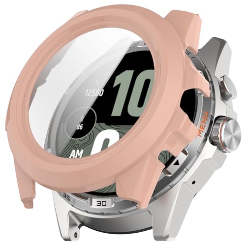 Sylphicryst Vollschutz-Hülle mit Hartglas Kompatibel mit Ticwatch Atlas Fitness-Armband | Ultra-leichte PC-Schutzhülle + HD-Bildschirmschutz Sylphicryst Vollschutz-Hülle mit Hartglas Kompatibel mit Ticwatch Atlas Fitness-Armband | Ultra-leichte PC-Schutzhülle + HD-Bildschirmschutz von Sylphicryst