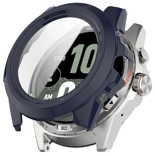 Sylphicryst Vollschutz-Hülle mit Hartglas Kompatibel mit Ticwatch Atlas Fitness-Armband | Ultra-leichte PC-Schutzhülle + HD-Bildschirmschutz Sylphicryst Vollschutz-Hülle mit Hartglas Kompatibel mit Ticwatch Atlas Fitness-Armband | Ultra-leichte PC-Schutzhülle + HD-Bildschirmschutz von Sylphicryst