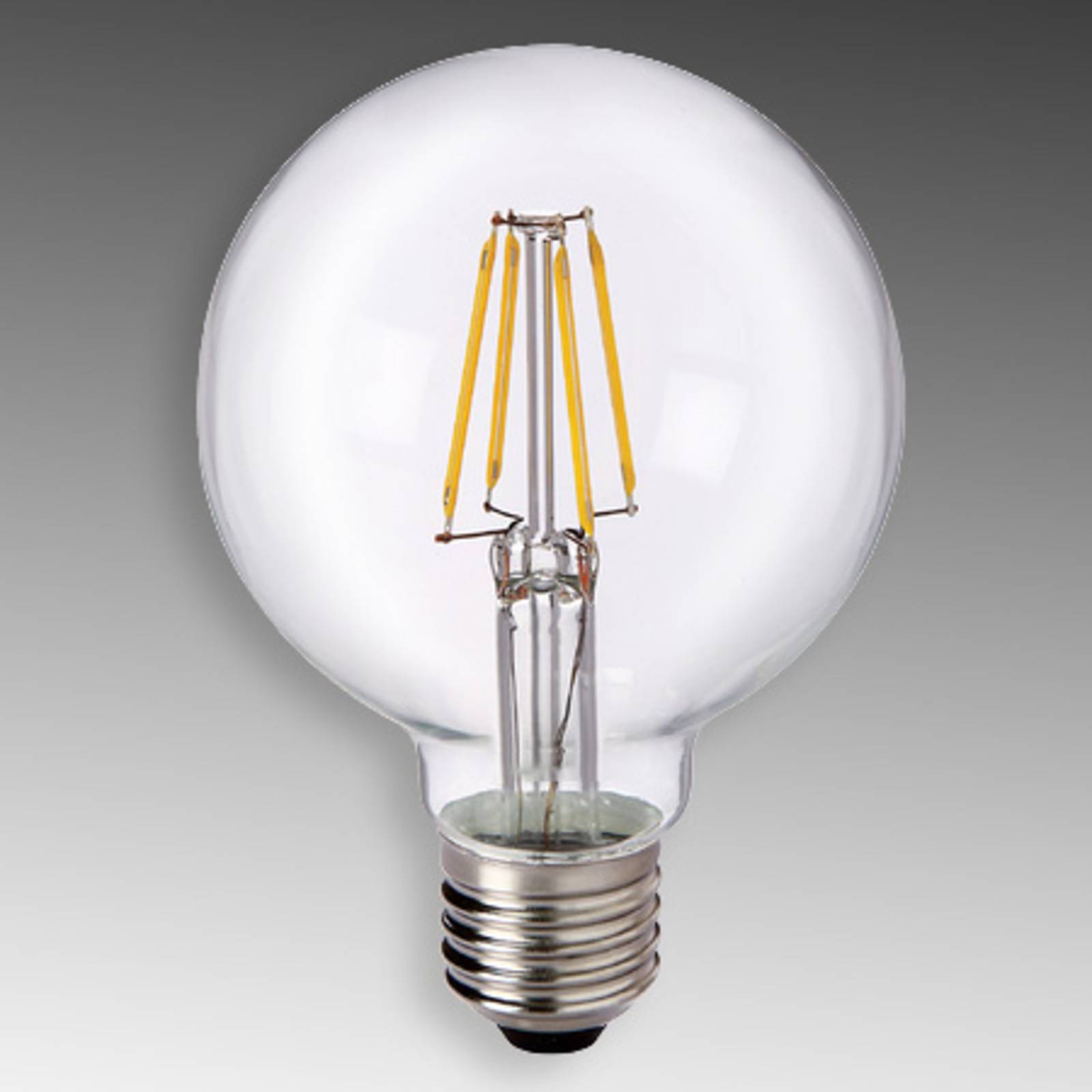 LED-Globelampe E27 6W 827 G80 Filament klar LED-Globelampe E27 6W 827 G80 Filament klar von Sylvania