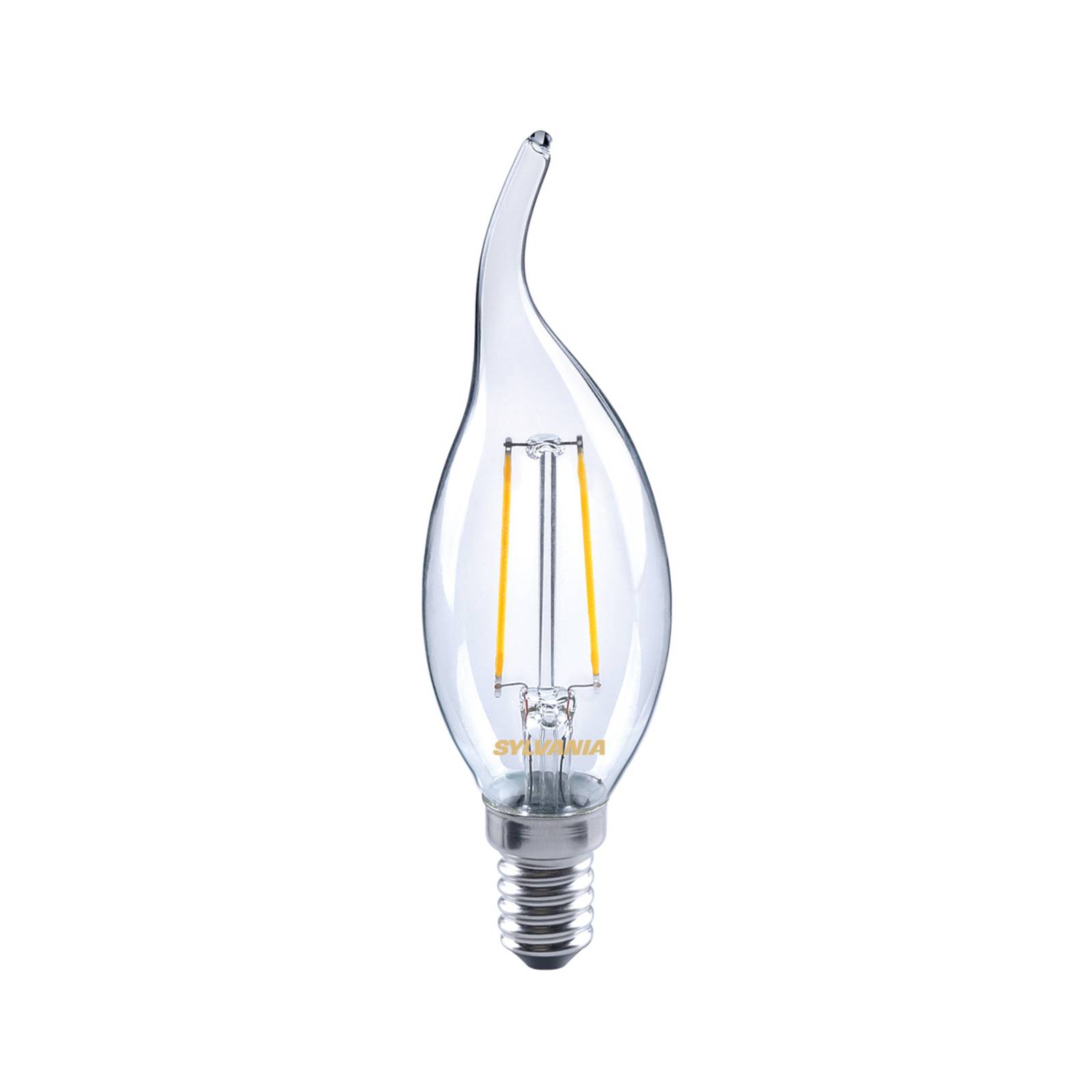 LED-Kerzenlampe E14 ToLEDo 2,5W 827 klar, Windstoß LED-Kerzenlampe E14 ToLEDo 2,5W 827 klar, Windstoß von Sylvania