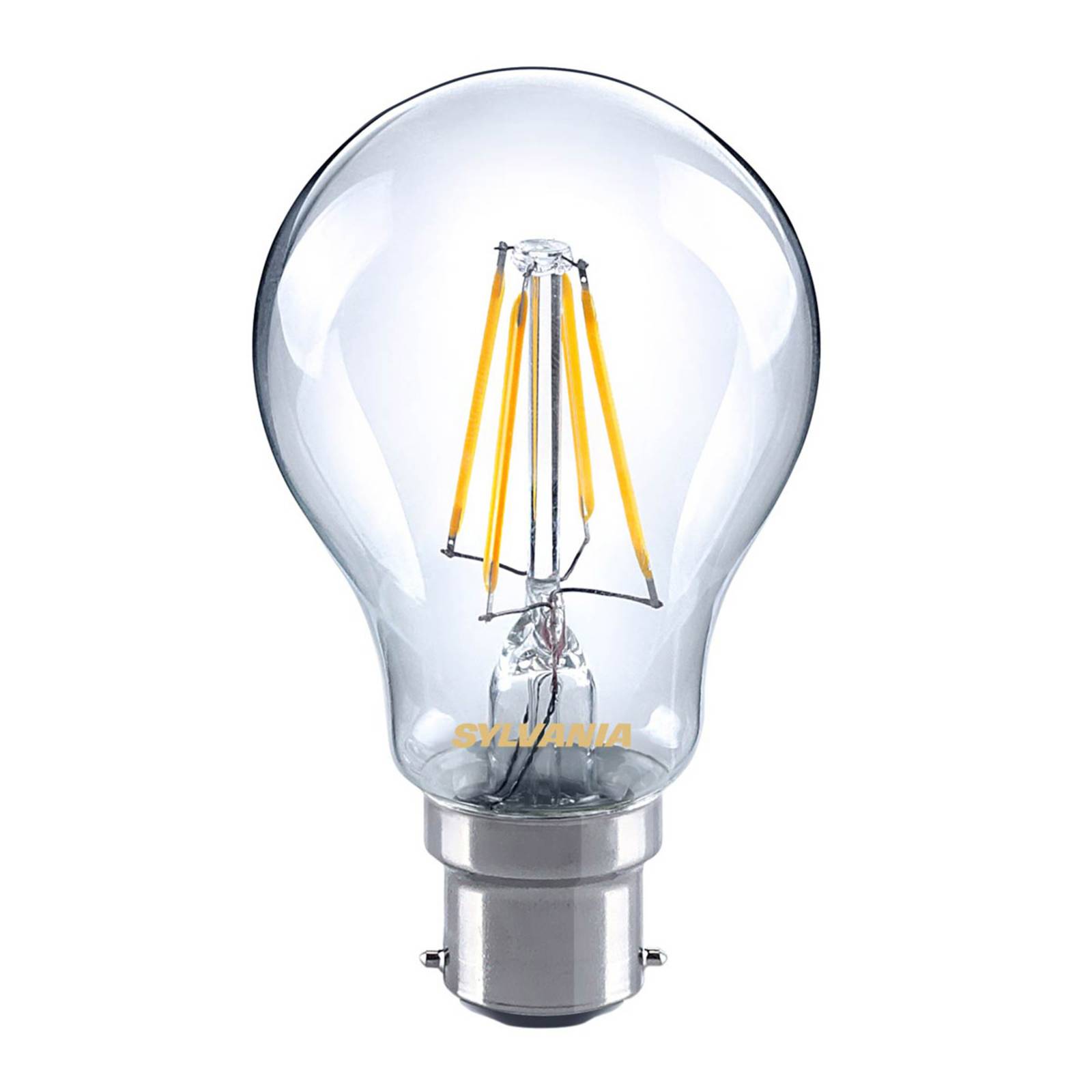 LED-Lampe B22 A60 Filament 4,5W 827, klar LED-Lampe B22 A60 Filament 4,5W 827, klar von Sylvania