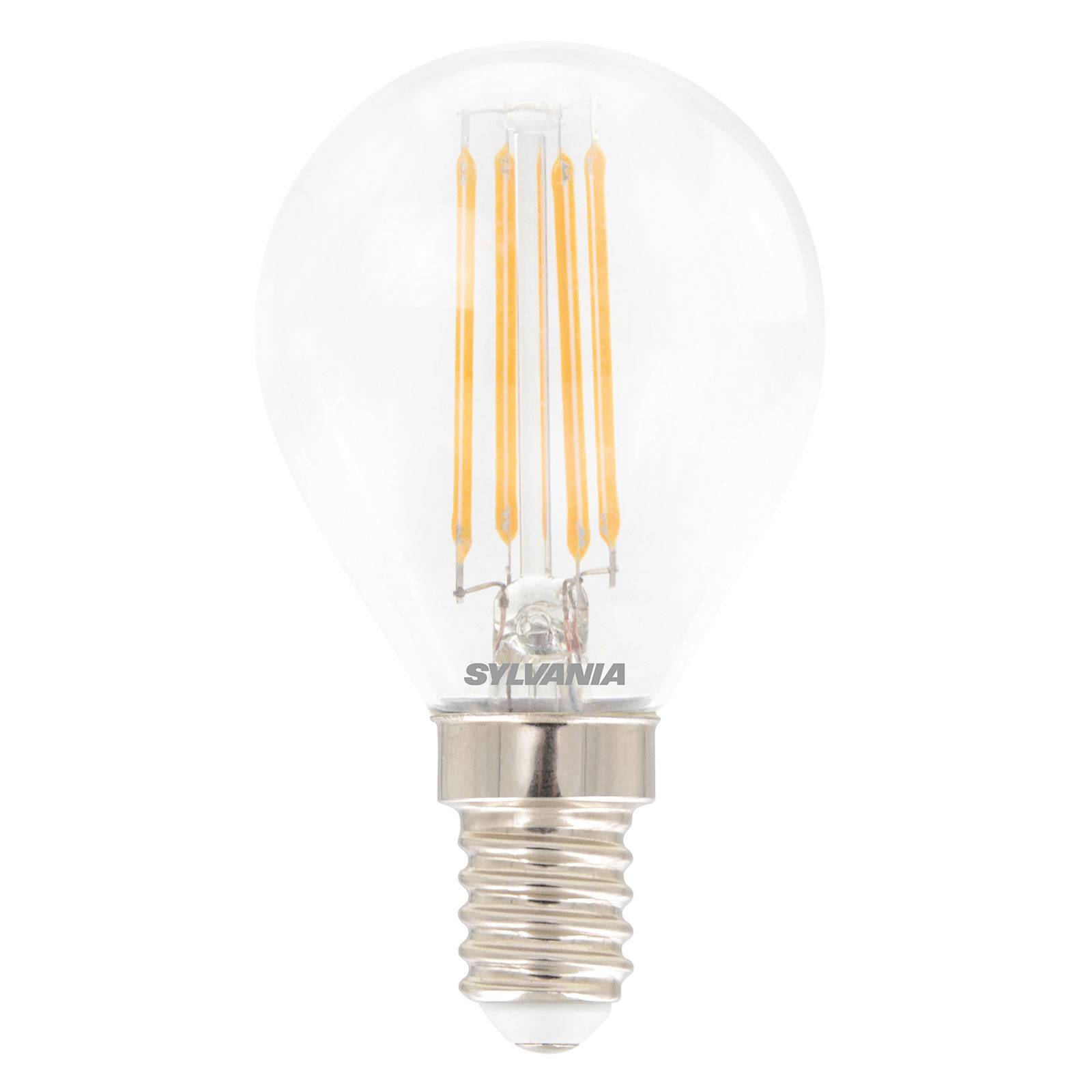 LED-Tropfenlampe E14 ToLEDo 4,5W 827 klar dimmbar von Sylvania