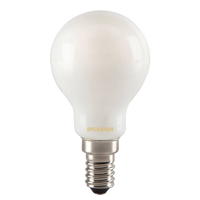 LED-Tropfenlampe E14 ToLEDo RT Ball 4,5W 827 satin von Sylvania