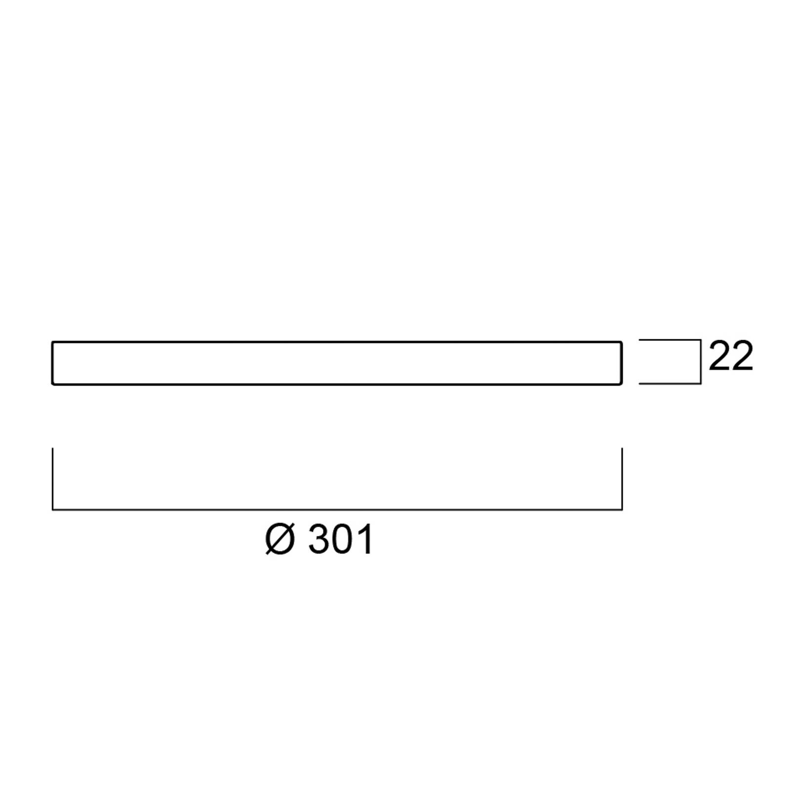 Ringblende für Start 5in1, schwarz matt, Ø 30,1cm von Sylvania