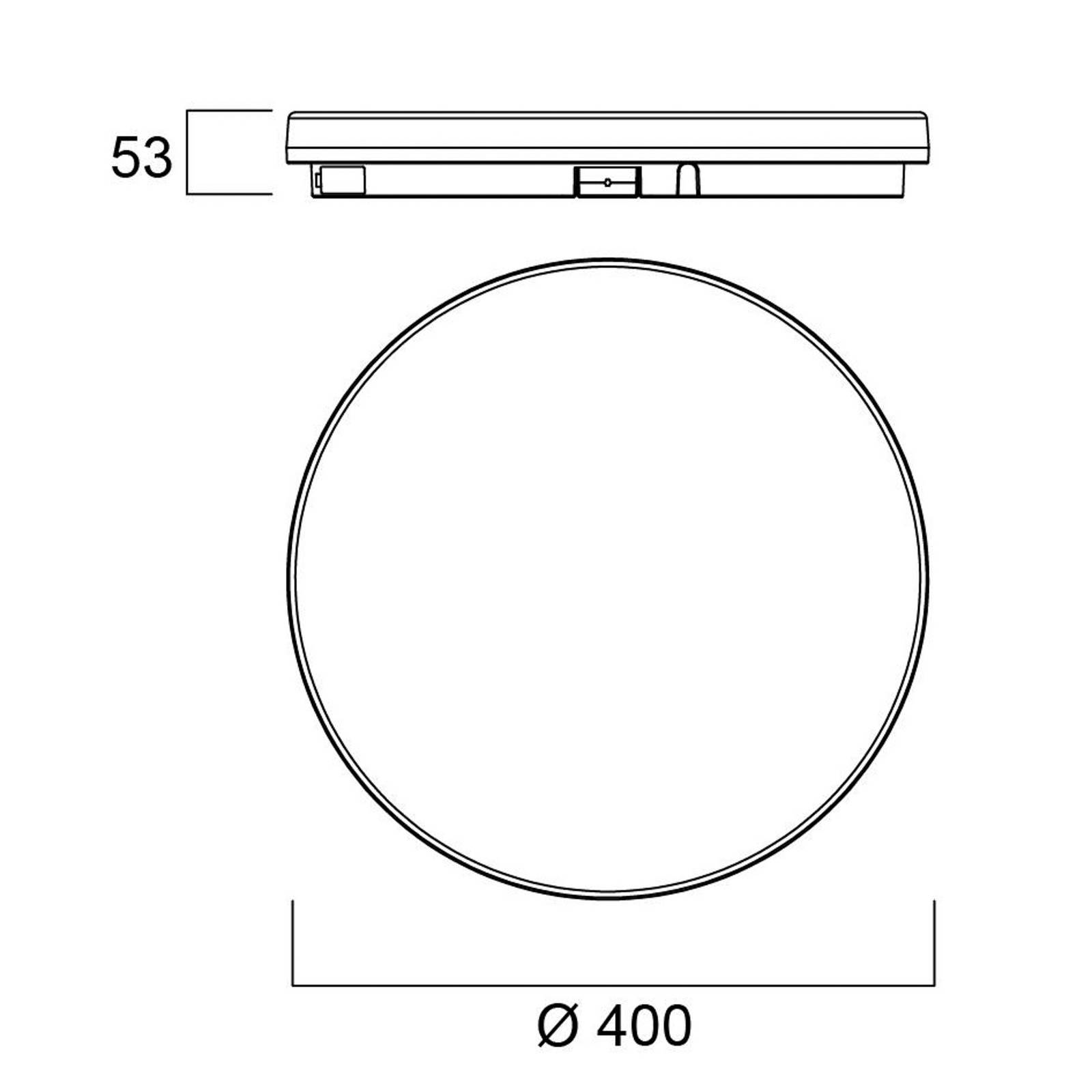 Sylvania Deckenlampe Start Surface Slim, Ø 40 cm, IP54, dim. Sylvania Deckenlampe Start Surface Slim, Ø 40 cm, IP54, dim. von Sylvania