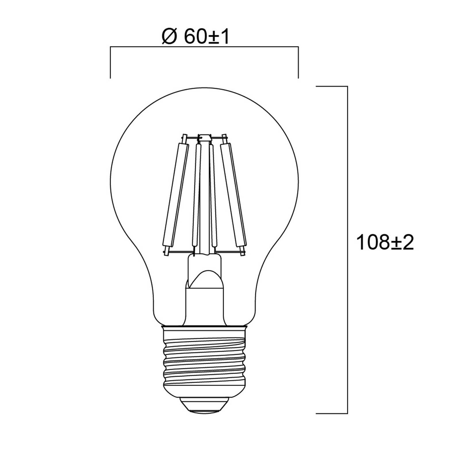 Sylvania E27 Filament LED-Lampe 2,3W 2.700K 485 lm von Sylvania