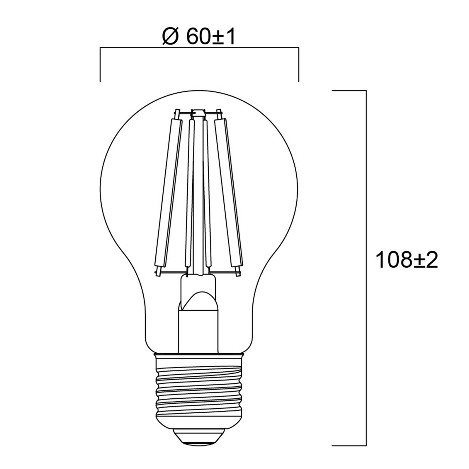 Sylvania E27 Filament LED-Lampe 4W 2.700K 840 lm von Sylvania