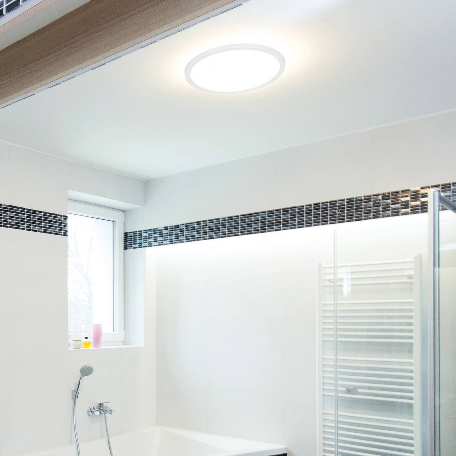 Sylvania LED-Deckenlampe SylRadiance, Ø 30 cm weiß PMMA IP54 Sylvania LED-Deckenlampe SylRadiance, Ø 30 cm weiß PMMA IP54 von Sylvania