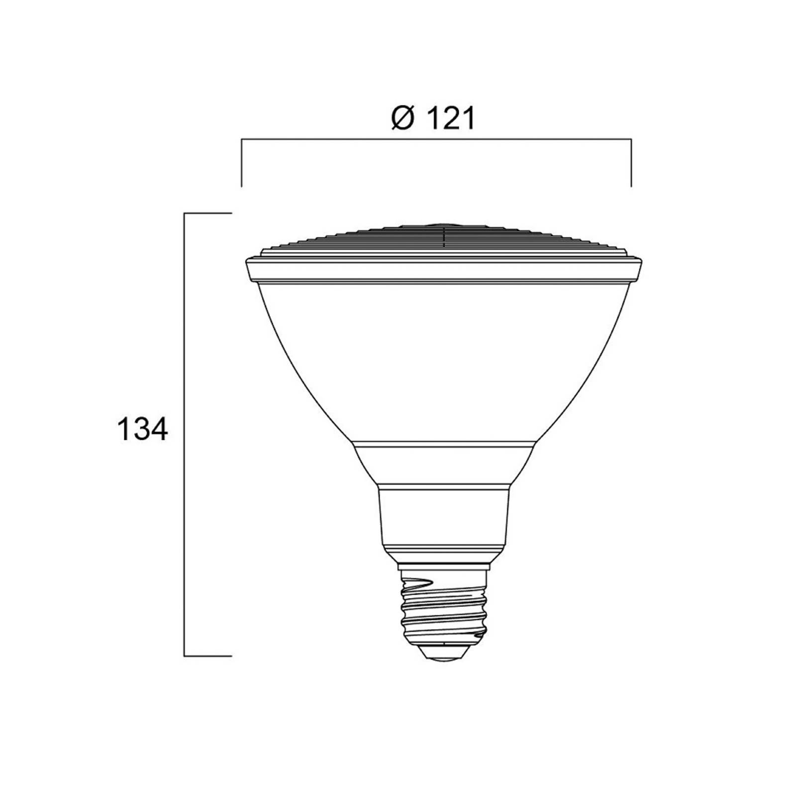 Sylvania LED-Reflektor E27 15W PAR38 3.000K dim 40° 1200lm Sylvania LED-Reflektor E27 15W PAR38 3.000K dim 40° 1200lm von Sylvania