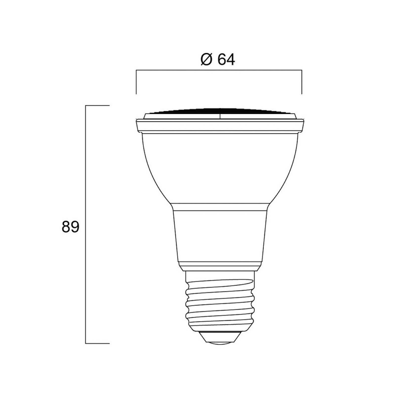 Sylvania LED-Reflektor E27 7,2W PAR20 3.000K dim 36° 540lm Sylvania LED-Reflektor E27 7,2W PAR20 3.000K dim 36° 540lm von Sylvania