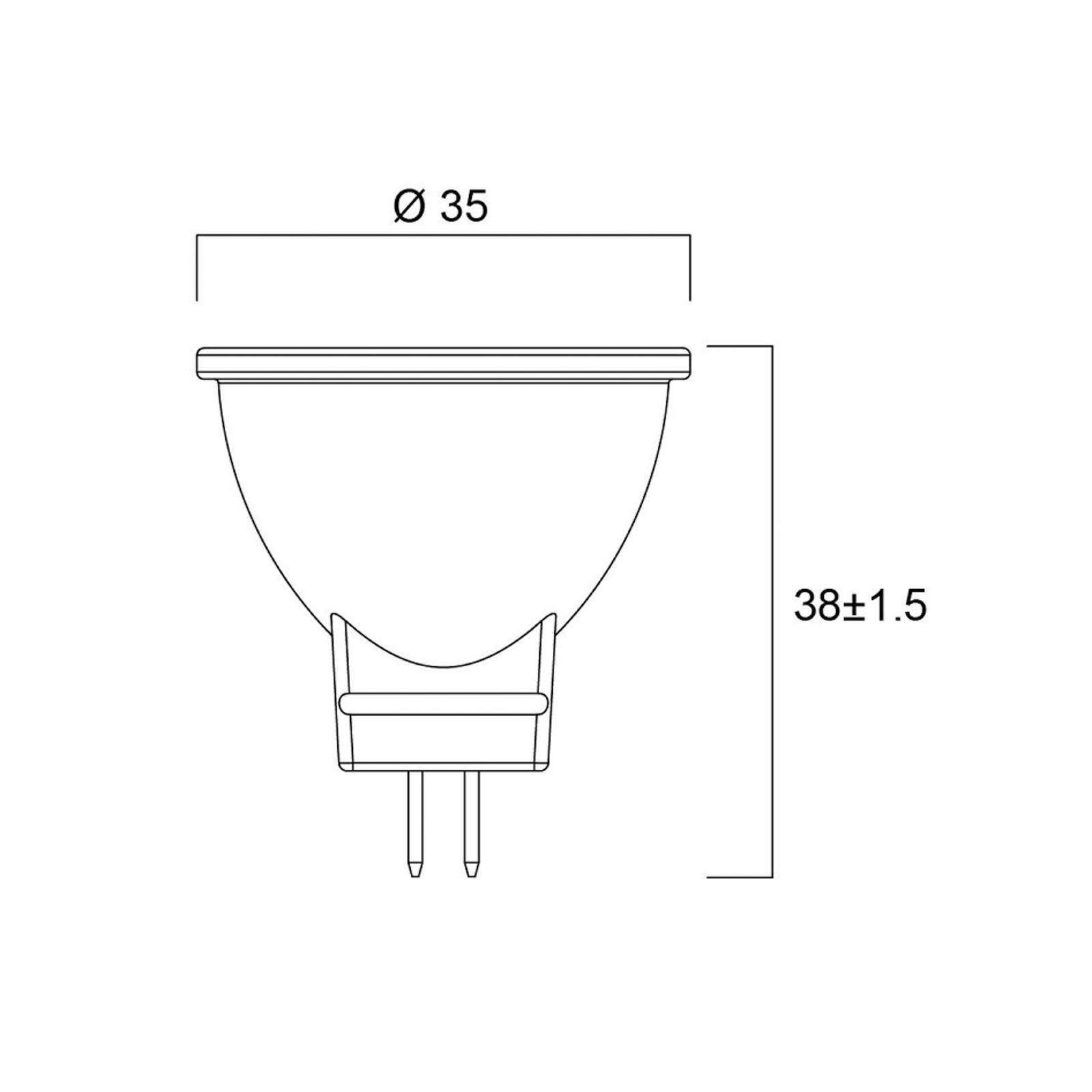 Sylvania LED-Reflektor GU4 MR11 4W 4.000K 36° 345lm Sylvania LED-Reflektor GU4 MR11 4W 4.000K 36° 345lm von Sylvania