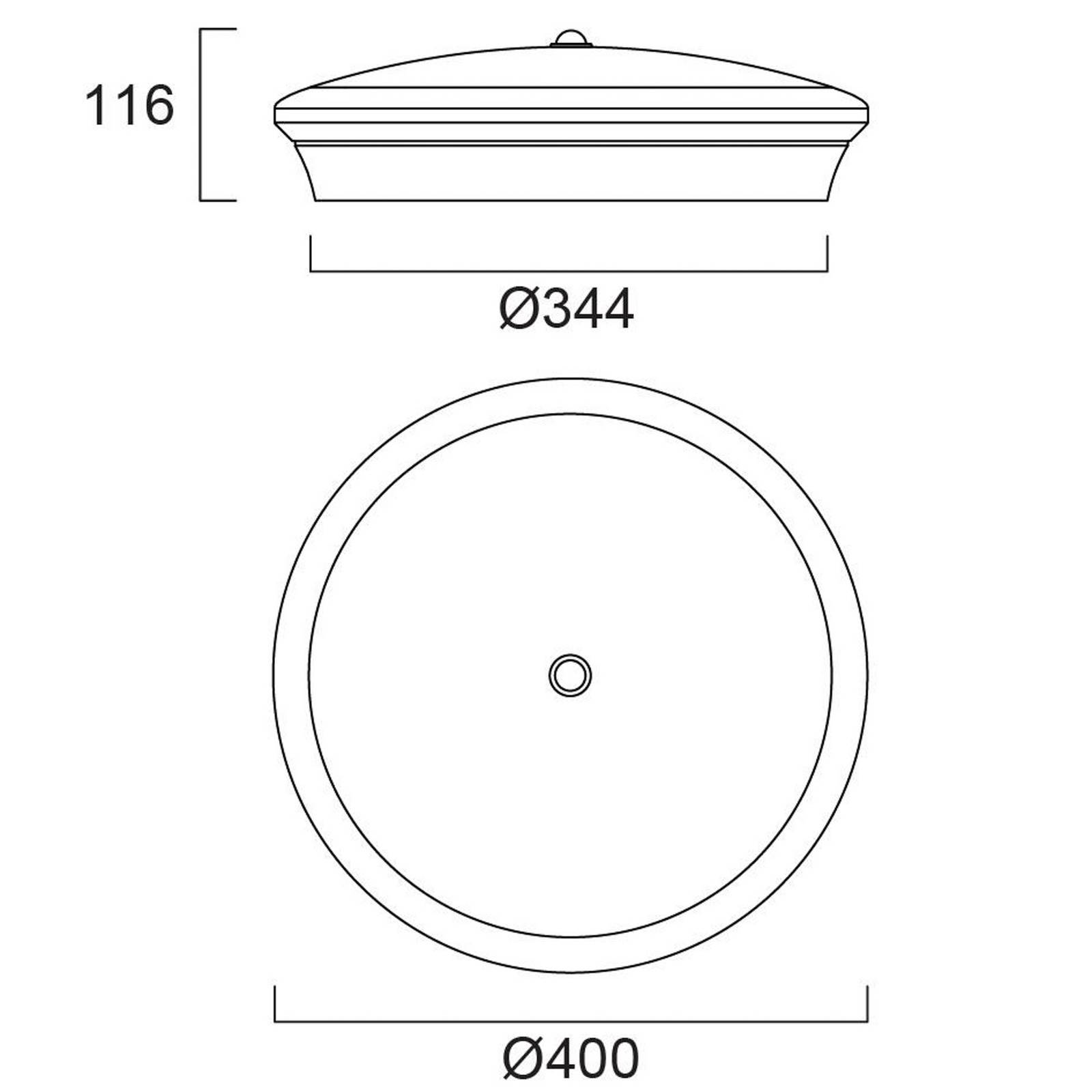 Sylvania Start Surface Decke, Ø 40cm, Multipower, PIR-Sensor Sylvania Start Surface Decke, Ø 40cm, Multipower, PIR-Sensor von Sylvania