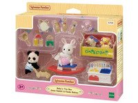 Sylvanian Families Babies Spielzeugkiste -Schneehase &amp  Panda-Babys- von Sylvanian Families