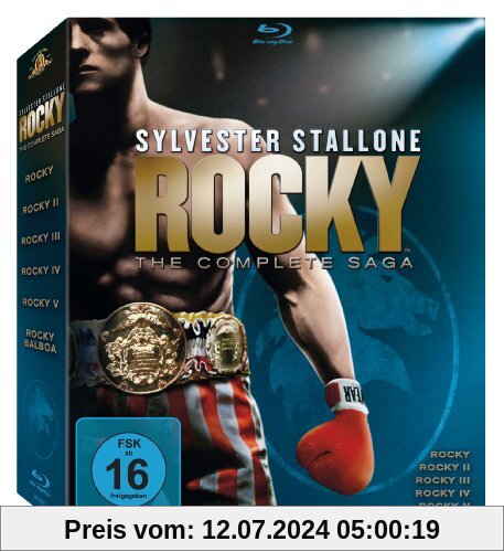 Rocky 1-6 - The Complete Saga [Blu-ray] von Sylvester Stallone