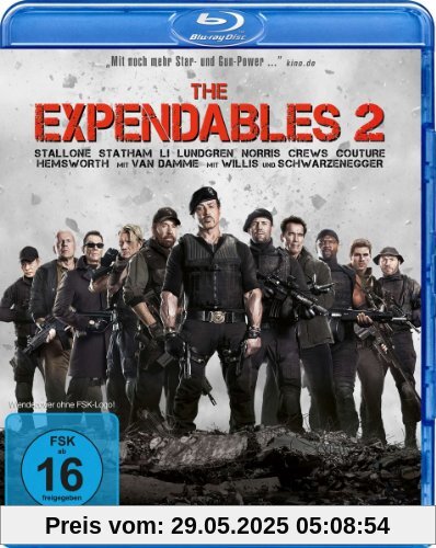 The Expendables 2 - Back for War [Blu-ray] von Sylvester Stallone