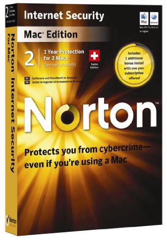 NORTON INTERNET SECURITY MAC 4.1 IN 1 USER 2 MAC RET von Symantec